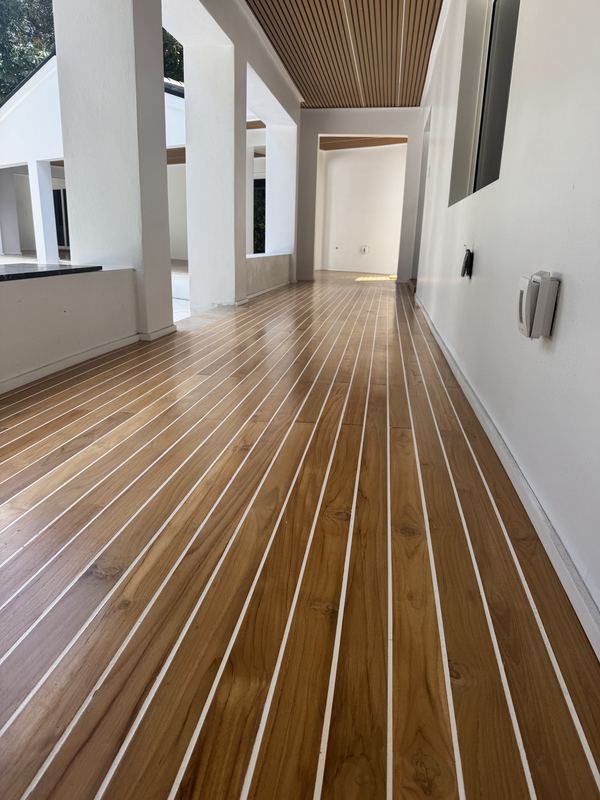 Teak flooring detail photo 1 of 20
