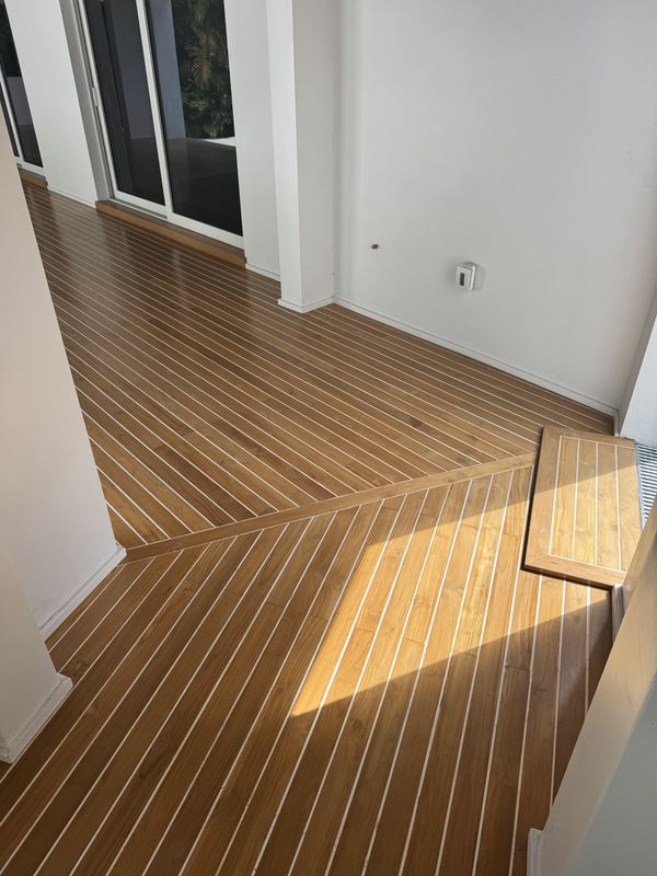Teak flooring detail photo 3 of 20