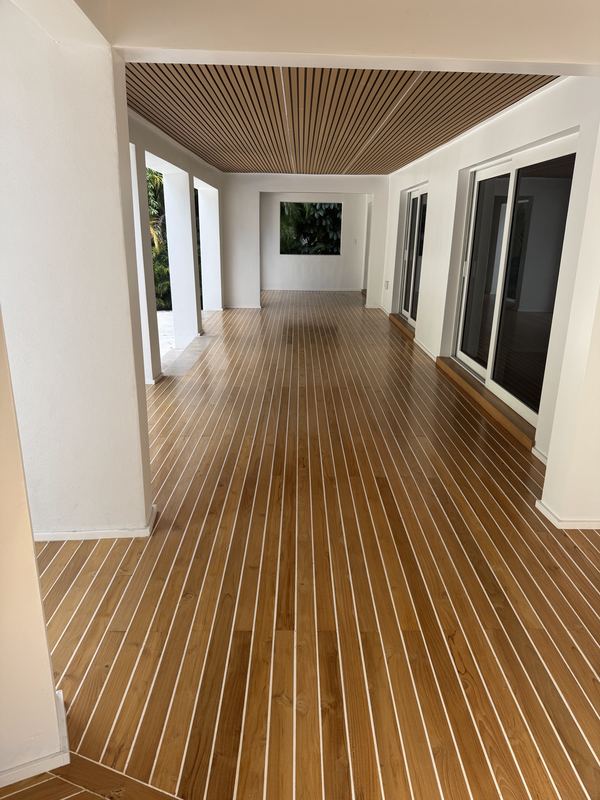 Teak flooring detail photo 4 of 20