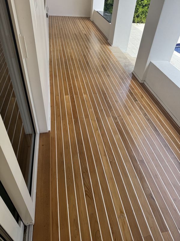 Teak flooring detail photo 17 of 20